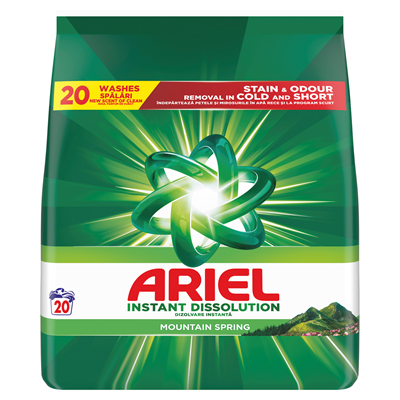 ARIEL Mountain Spring Detergent Rufe 1,3 Kg
