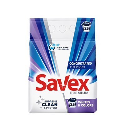SAVEX Parfum Whites&Color Detergent Rufe 2 Kg