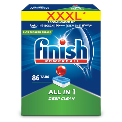Finish Detergent Capsule Masina de Spalat Vase All in One 86 bucati