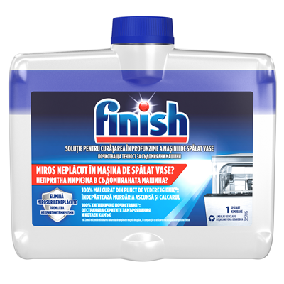 Finish Solutie Curatat Masina de Spalat Vase 250 ml