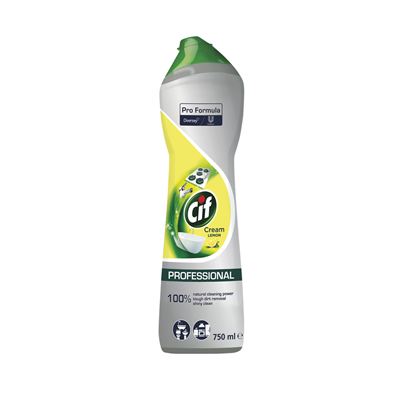 CIF PROFESSIONAL Crema de Curatat cu Aroma Lamaie 750 ml
